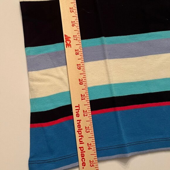Talbots NWT Bateau Stripe 3/4 Sleeve 100% Cotton Top Size 1X 14W-16W - Picture 6 of 6